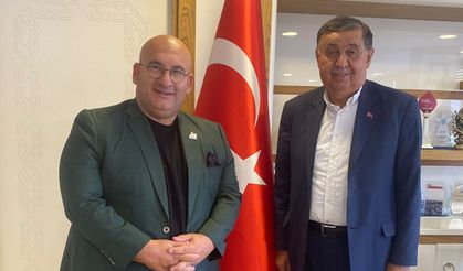 TİGAD Başkanı’ndan Havza Belediye Başkanı’na ziyaret