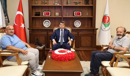 TİGAD heyetinden Amasya Valisi’ne ziyaret