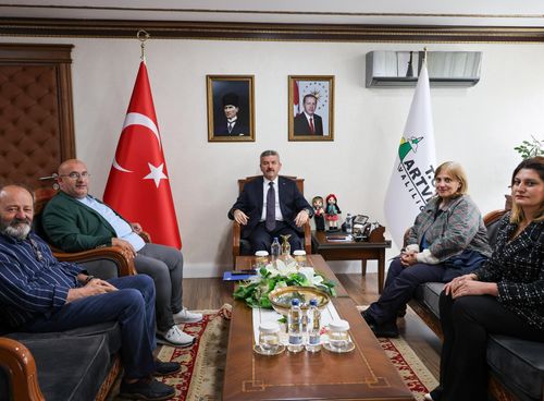 TİGAD Genel Başkanı Geçgel'den Artvin Valisi Ergün’e ziyaret