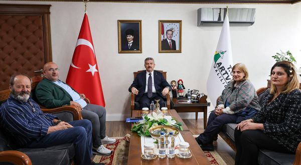 TİGAD Genel Başkanı Geçgel'den Artvin Valisi Ergün’e ziyaret