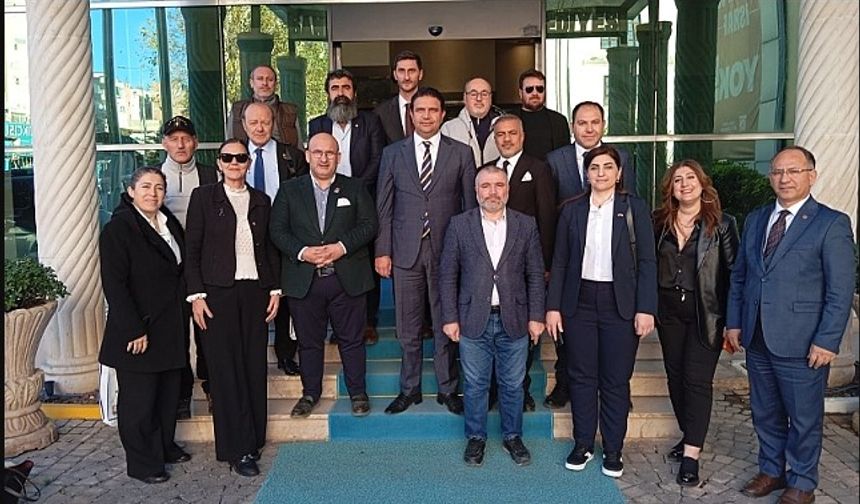 Şanlıurfa’da dijital medya rüzgarı TİGAD Heyetinden Büyükşehir Belediyesine ziyaret